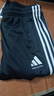 阿迪达斯（adidas）裤子男款秋冬运动户外休闲卫裤跑步运动裤 黑白 M 实拍图