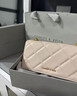 CHARLES&KEITH质感菱格链条小方钱包女包包女包生日礼物新年礼物CK6-10680924 Light Pink浅粉色 XS 实拍图