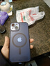 KEKLLE【肤感磁吸】适用iPhone13手机壳苹果13保护套磁吸无线充电磨砂防摔镜头全包软边保护套 宝蓝色 实拍图