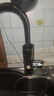 奥克斯（AUX）电热水龙头热水器加热水龙头快速热水变频恒温厨房下进水 【大屏数显】电镀银+漏保插头+万向喷头 实拍图
