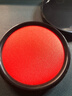 得力（deli）【超级爆款】φ84mm圆形塑壳快干印台印泥 财务办公用品  红色9869 实拍图