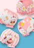 贝瑞加（Babyprints）宝宝内裤4条装女童平角短裤小女孩纯棉面包裤柔软打底裤 蝴蝶结90 实拍图