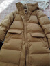优衣库女装高级保暖羽绒长大衣/老爸评测外套夹克25秋冬481014 01 乳白色 3XL /170/108C 实拍图