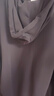 优衣库男装女装连帽拉链运动开衫长袖外套休闲卫衣479800 475380 479800/08深灰色 XL 实拍图