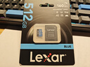雷克沙（Lexar）512GB TF（MicroSD）存储卡 V30 A2 读160MB/s 游戏机平板行车监控录像内存卡 4K超清拍摄（BLUE） 实拍图