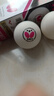 蝴蝶三星级乒乓球3只装兵乓比赛用球R40+/A40+白色 实拍图