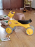 欣格儿童平衡车滑步车婴儿学步车1-3岁宝宝滑行车无脚踏溜溜车玩具黄 实拍图