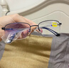 普先生老花镜男女进口高清防蓝光老光老花眼镜记忆钛76035 400度75岁 实拍图