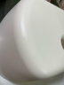 懒角落加厚防滑塑料凳子可叠加家用浴室防滑凳简易垫脚小矮凳 米白色 实拍图