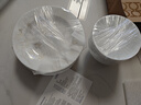 景德镇（jdz）陶瓷餐具套装中式家用白瓷碗碟套装碗盘餐具6碗4盘礼盒装清香和韵 实拍图