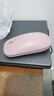 联想（Lenovo）无线蓝牙鼠标充电鼠标轻音鼠标 Air Handle轻音双模鼠标 便携办公鼠标 桃花粉 实拍图