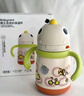 babycare儿童保温杯婴儿宝宝学饮杯吸管水杯水壶不锈钢300ml-新旧款混发 实拍图