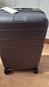 米家小米行李箱20英寸拉杆箱可登机箱PC旅行箱男女小型密码皮箱子灰色 实拍图