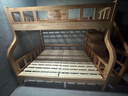榕匠 橡胶木上下床纯实木双层床高低床男孩女孩上下铺儿童床子母床 梯柜款+5CM椰棕床垫*2 1500mm*2000mm【升级加厚】 实拍图