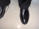 百丽男鞋商务正装皮鞋休闲增高软底真皮鞋10503AM0 黑色-绒里2 42 实拍图