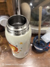 杯具熊（BEDDYBEAR）正品儿童保温杯带吸管大容量一杯多用宝宝学生直饮水杯 复古双饮-狮子 620ml 免费定制刻字 实拍图