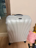 新秀丽（Samsonite）经典贝壳拉杆箱男女超轻盈旅行行李箱升级版 白色 CS2 28英寸 实拍图