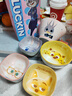 迪士尼陶瓷辅食碗调味碟卡通可爱高颜值餐具女生精致蘸料碟吐骨碟 本杰明四方碟 实拍图