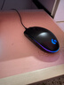 罗技（G） G102游戏鼠标有线机械RGB轻量化小手电竞宏编程吃鸡英雄联盟 102黑色二代+雪花防滑贴 实拍图