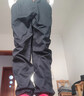 玺物休闲裤子男秋冬季百搭宽松长裤运动上班工作耐磨工装长裤大码衣服 黑色+深灰 4XL -建议160-180斤左右 实拍图