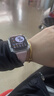 Apple/苹果 Watch Series 10 智能手表GPS+蜂窝款46毫米银色铝金属表壳丹宁色运动型表带M/L MWYG3CH/B 实拍图