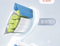 飞利浦（PHILIPS）电动牙刷头官方原装适配钻石3/7/9系列刷柄清洁护龈亮白 欧洲进口 3支装HX6073/67 白色 实拍图