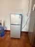 YZR小冰箱家用小型出租屋宿舍双门冷藏冷冻大容量1级节能省电冰箱 148银双门【自动除霜3天1度电】高90cm 实拍图
