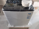 海尔（Haier）洗衣机半自动双缸10公斤双桶大容量老式强劲去污喷淋漂洗操作简单洗脱分离以旧换新 【升级】10公斤半自动+动力强劲+喷淋漂洗 实拍图