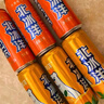 北冰洋 桔汁橙汁汽水经典双拼口味 碳酸饮料礼盒装 330ml*12罐/IP炫彩盒 实拍图