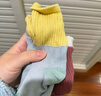 尼多熊儿童袜子秋冬中长筒袜子四季棉袜长筒新生儿透气宝宝堆堆袜子儿童 实拍图