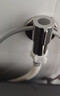 九牧（JOMOO）洗衣机角阀龙头水嘴不锈钢4分卡扣螺纹接口银色74112-784/1C-1 实拍图