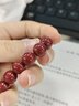 石玥珠宝高含量紫金朱砂手串本命年蛇年护身符转运珠手链男女士款礼物12mm 实拍图