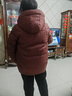 唐致中老年羽绒服女短款新中式妈妈冬季外套60岁老人奶奶太太加厚冬装 【新国标90绒】安可拉红 2XL 【建议106-120斤】送运费险 晒单实拍图