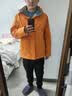 探路者（TOREAD）探护冲锋衣三合一户外防风防水外套保暖登山服 云杉橘男 L 实拍图