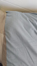 无印良品A类全棉枕套100%纯棉枕套枕巾48x74cm一对装 浅蓝灰 实拍图