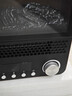 WeWarm【变频恒温＋APP互联】壁炉取暖器家用暖风机仿真炭火电暖器室内外大面积速热冷暖风机1908AWT 实拍图