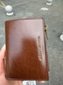 CHARLES&KEITH质感纯色包包女包多卡位短款钱包女士生日新年礼物CK6-10680907 Chocolate巧克力色 XXS 实拍图