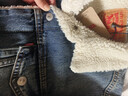Levi's李维斯25年秋冬新款男士宽松休闲厚外套仿羊羔绒牛仔夹克 深蓝色 XS 实拍图