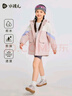 水孩儿（SOUHAIT）童装男童女童摇粒绒外套2025秋冬季新款儿童三防风衣百搭加绒上衣 玫瑰粉 SHTDND05CC750P40 160 实拍图
