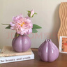 京东鲜花陶瓷小花瓶套装摆件客厅乔迁插花仿真花假花束桌面装饰干花器拍照 实拍图