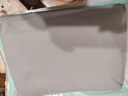 金号纯棉床单100%新疆棉A类7A抗菌被单 宿舍学生单人160*230cm 浅灰 实拍图