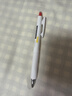 斑马牌（ZEBRA）不墨迹中性笔0.5mm子弹头按动签字笔学生刷题办公用简约低重心设计JJZ111黑色单支装 实拍图