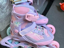 迪卡侬儿童可调节安全舒适轮滑鞋梦幻独角兽体育课必备 4265914 实拍图