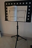 相思鸟乐谱架可折叠升降曲谱架吉他古筝琴谱架小提琴歌谱架子谱台黑色 实拍图