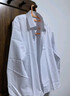 啄木鸟【竹纤维】衬衫男秋季商务职业伴郎舒适棉质休闲长袖衬衣白色2XL 实拍图