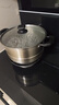 美厨（MAXCOOK）蒸锅 不锈钢28cm单层蒸锅 加厚复合底 燃气炉电磁炉通用 实拍图