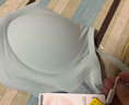 蕉内5系内衣女士收副乳聚拢小胸果冻条软支撑无钢圈防卷边无痕文胸罩 芋圆紫 S （70A/70B） 实拍图