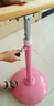 健伦（JEEANLEAN）【送货上门】舞蹈把杆家用专业压腿儿童可移动杆子固定式升降成人 1m -6m粉色升级款（加重加厚） 1.5m 实拍图