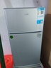 奥克斯小冰箱家用小型迷你冷藏冷冻两用出租房宿舍用节能省电寝室办公室电冰箱 【全国联保】42A156D银【节能省电】 实拍图