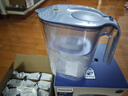 飞利浦（PHILIPS）净水壶 滤水壶 家用净水器 厨房自来水过滤器 滤水器 过滤器滤芯 便携净水杯 AWP2814蓝色/白色 专家版【1壶13芯】 天蓝 实拍图